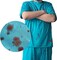Halloween Costume Bloody Doctor Zombie Doctor Outfit Costumes for Halloween Party Fun Halloween Costume for Men or Women